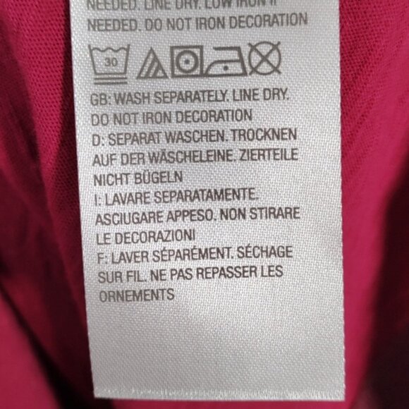 05174 LOGO by Lori Goldstein raspberry pink sleeveless knit top - Picture 12 of 13